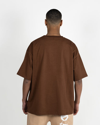 RAYO Shirt Chocolate Brown